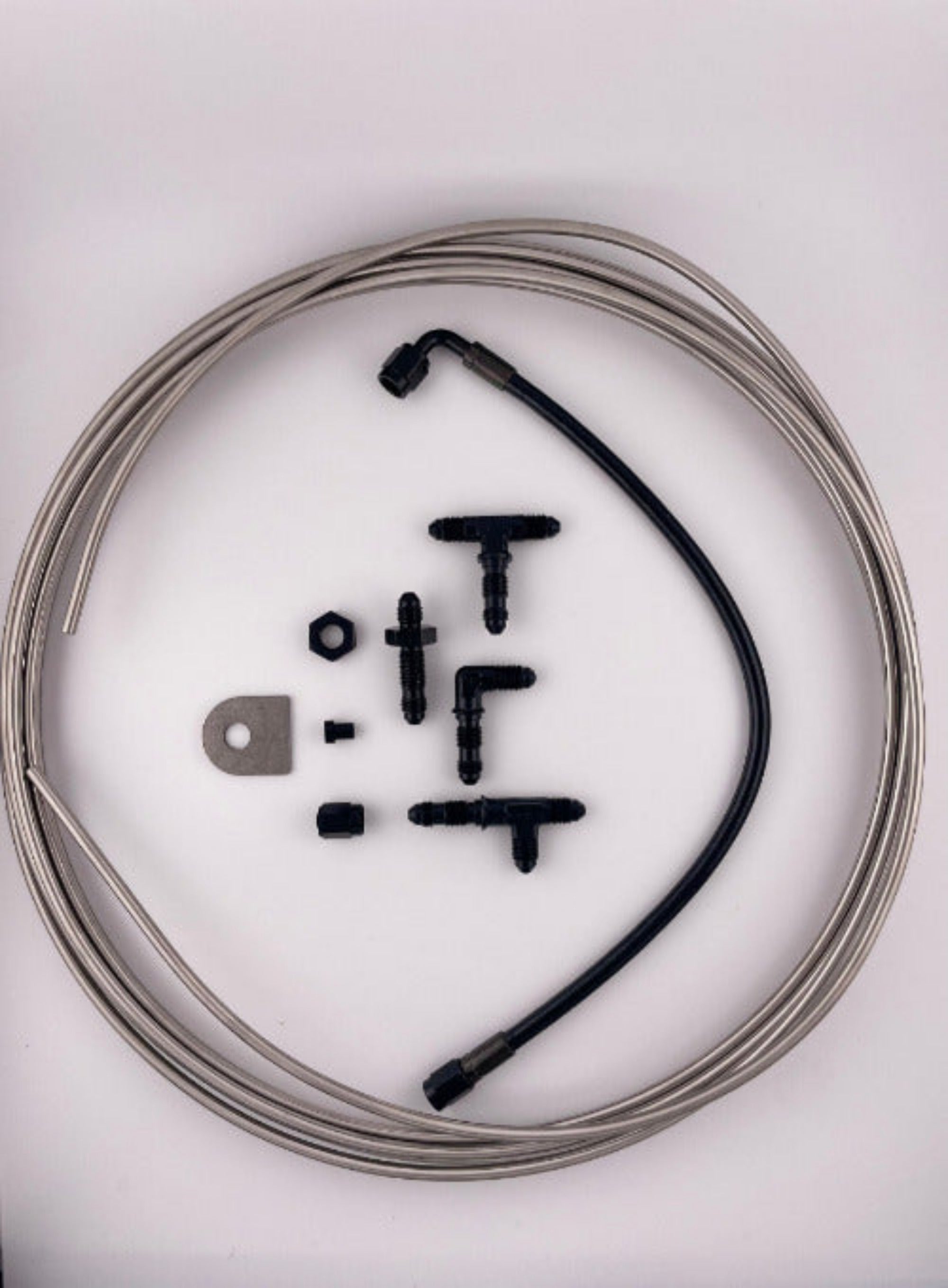 Complete Stainless Steel Brake Line Kit For 1969-1974 Nova | The Stop Shop X6874 | Front & Rear Lines